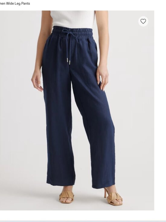 Quince Pants - NWT Quince - 100% European Linen Wide Leg Pants